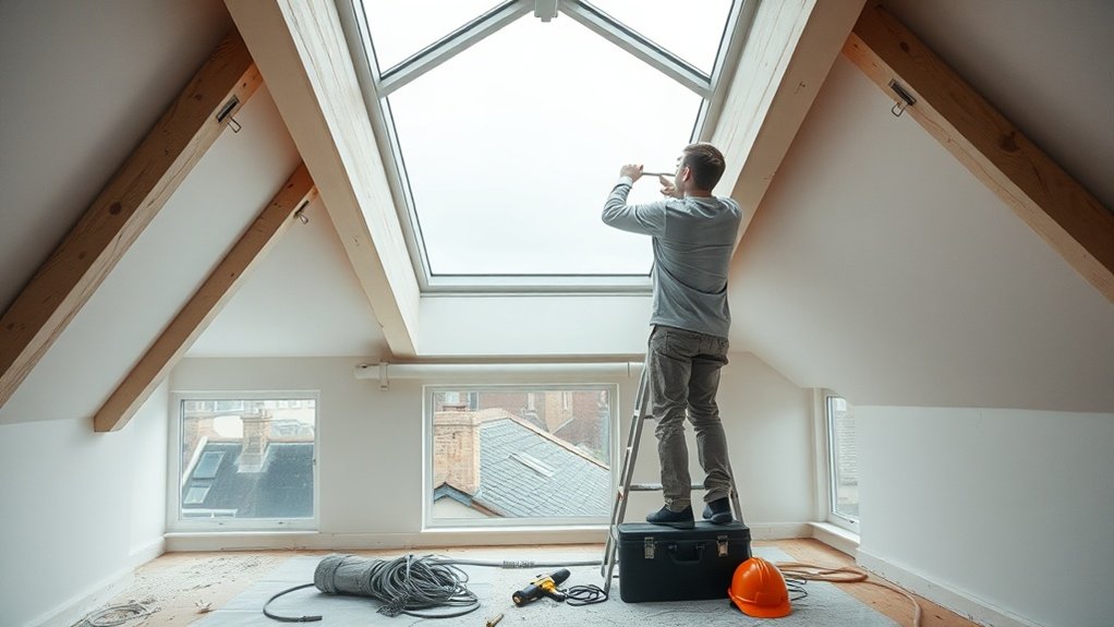 Electric Skylight Installation Forest Gate
