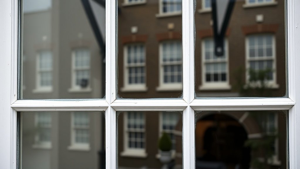 Georgian Bar Leaded Glass Forest Gate