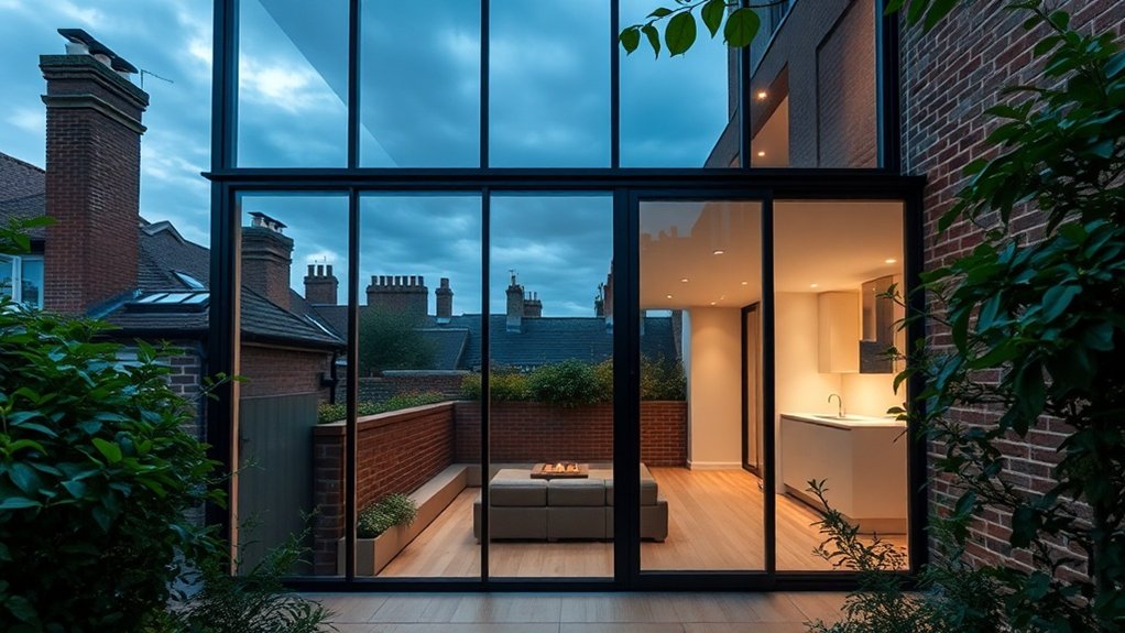 Glass Extension Walls Forest Gate
