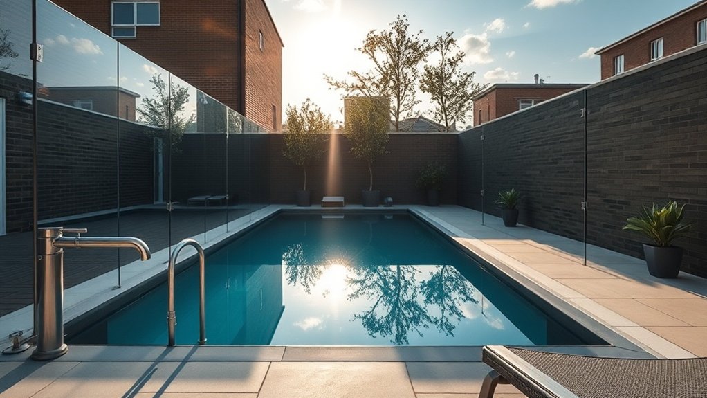 Pool Glass Fencing Forest Gate
