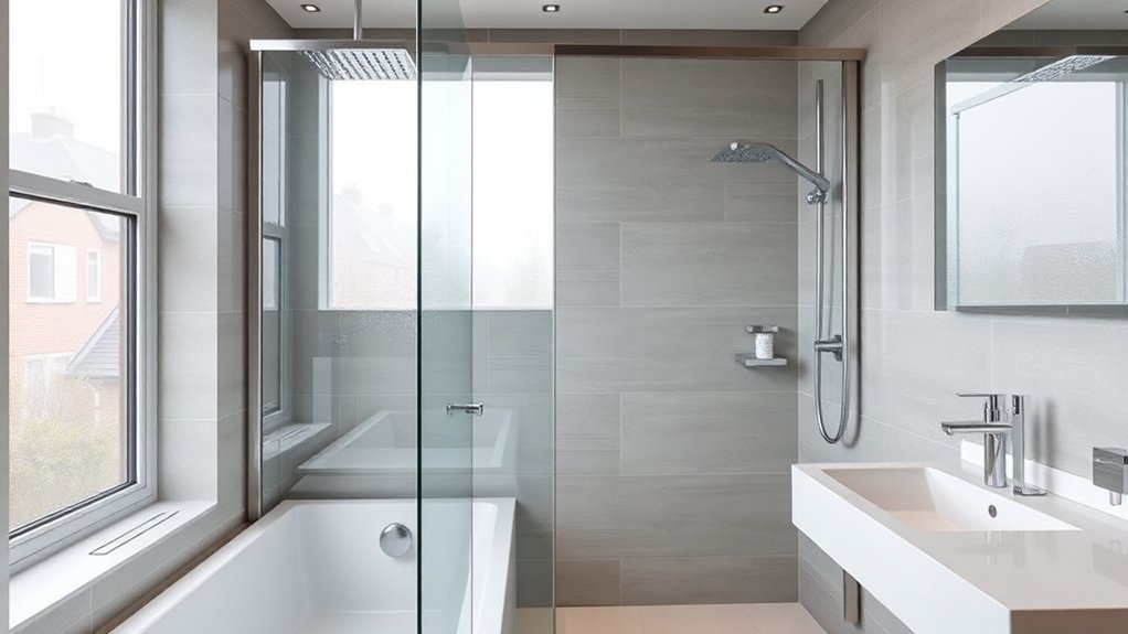 Semi-Frameless Shower Screens Forest Gate